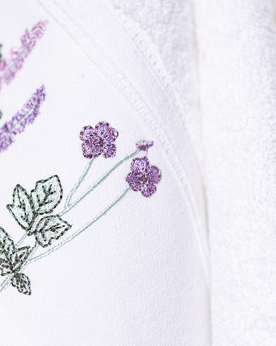 Полотенце для лица Lavande 50x76 см. - белое