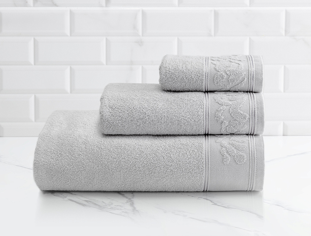 Полотенце для лица Tilda 50x70 см - светло-серое