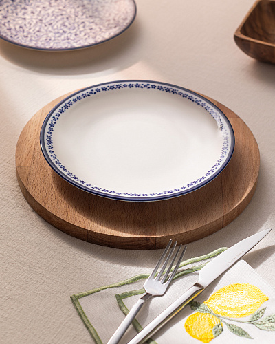 Тарелка для торта Rêve Bleu Joie 19 см. 