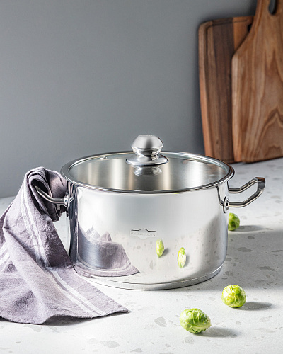 Кастрюля Orva 24 см. 