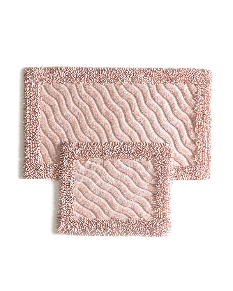 Комплект ковриков для ванной Marlie из 2 шт., 60x100 и 50x60 см. - хлопок