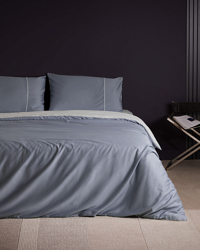 Комплект постельного белья семейный Danton с 2 пододеяльниками 240x260 см, хлопок