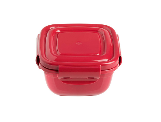 Контейнер квадратный Daily, 275 мл - красный