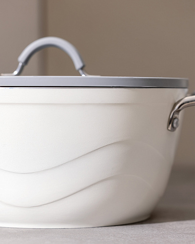 Кастрюля Albus с крышкой 2,9 л., - алюминий