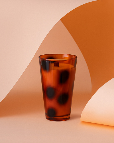 Ароматическая свеча Répertoire Air de La Bosphore 230 г. - янтарная / белая