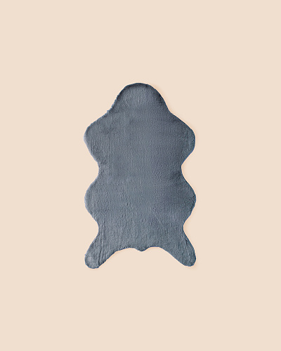 Плюшевый коврик Armend 60x90 см. - темно-серый