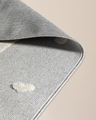 Ковер Carotte 160x230 см. - серый / кремовый