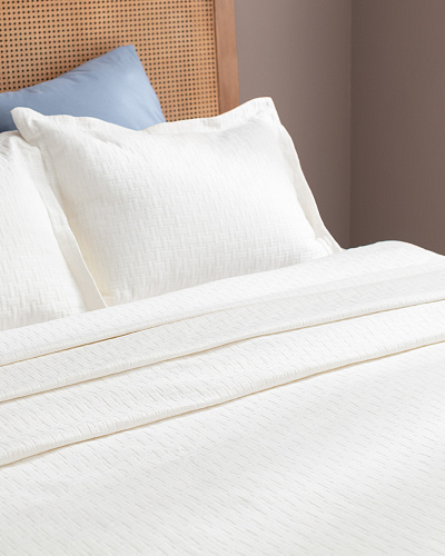 Комплект покрывало + 2 наволочки Berthe Yacht Collection 160x230 см. -  хлопок