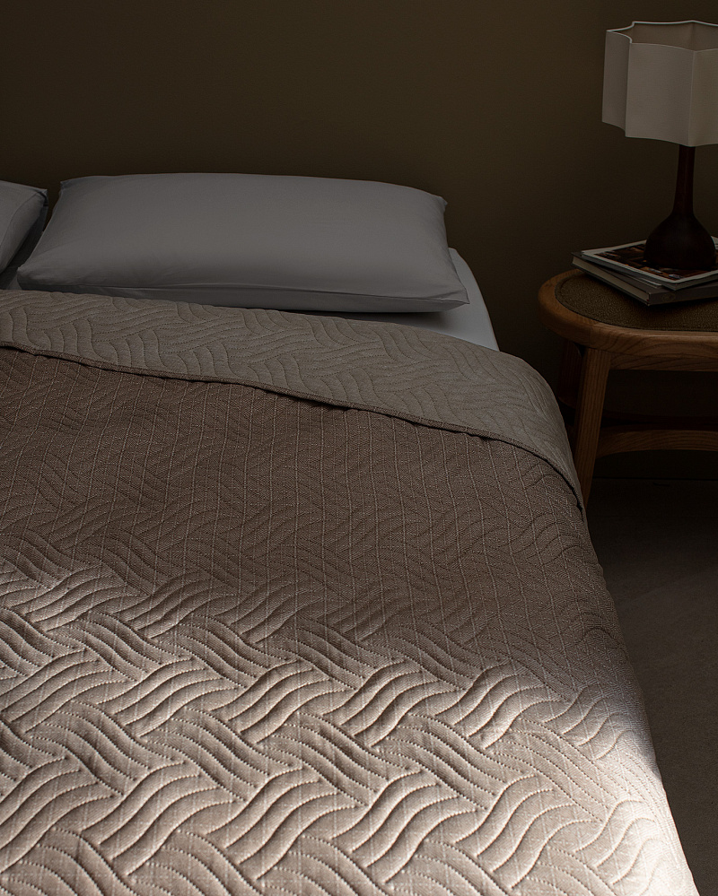 Покрывало двуспальное Odette 200x220 см, полиэстер