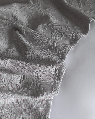 Комплект постельного белья евро Floralies с покрывалом и 2 наволочками 280x280 см