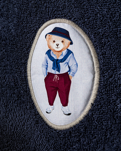 Полотенце для лица Billie 50x70 см. - темно-синее