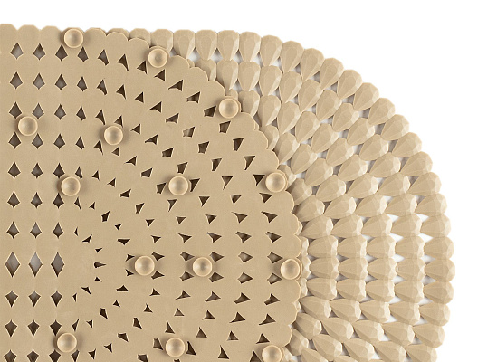 Коврик для ванны Gordes 68x38,5см - светло-бежевый