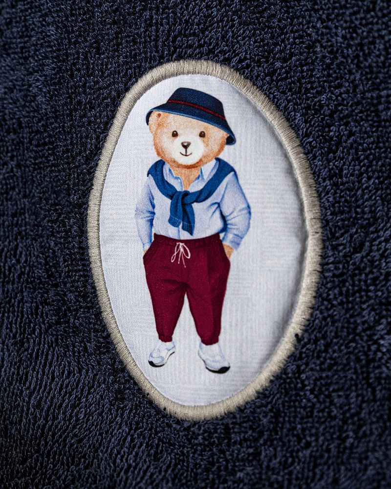 Полотенце для лица Billie 50x70 см. - темно-синее