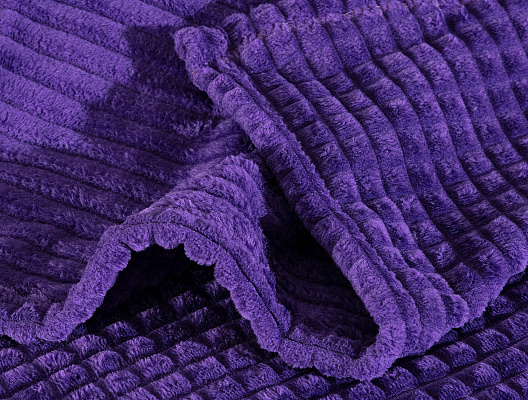 Плед Emile Welsoft Double-Size 200х220 см. - фиолетовый