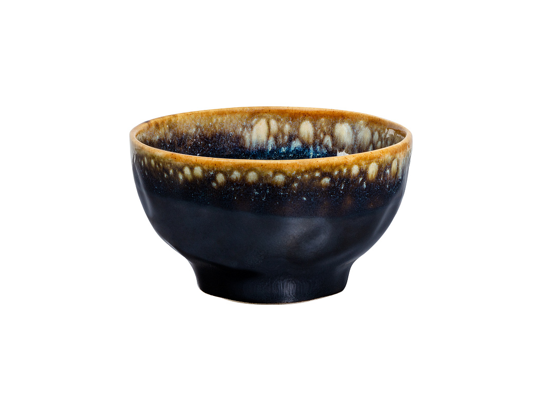 Чашка Belford 14 см. - синяя / коричневая