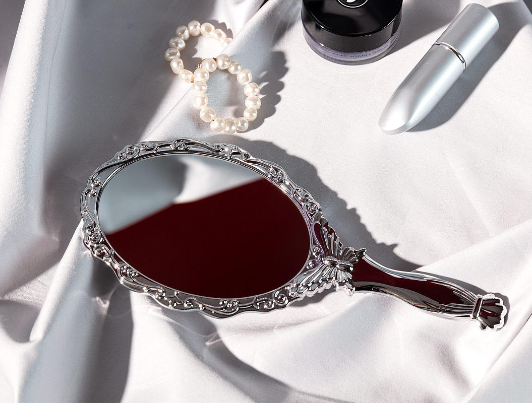 Зеркало Sarah 12,7x5,6x0,6 см. - серебристое