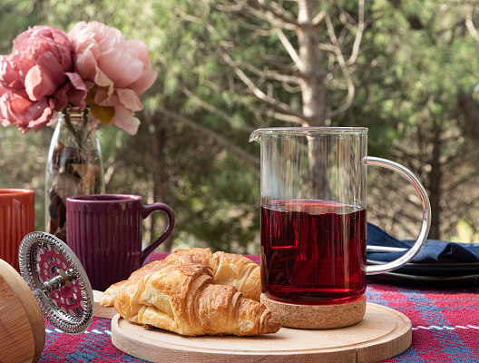 Френч-пресс Bern из боросиликатного стекла, 600мл 