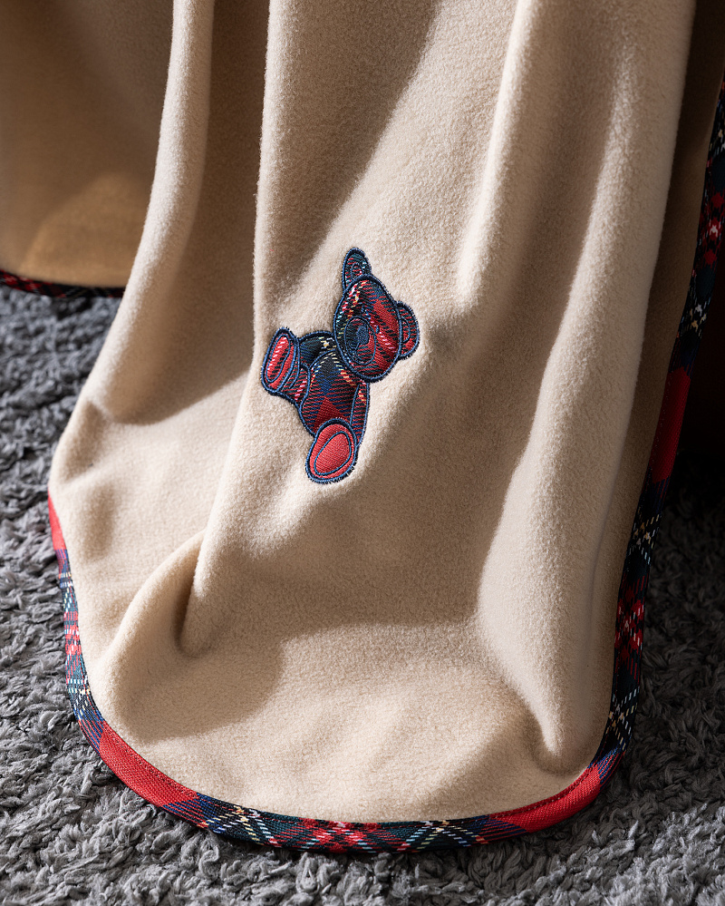 Плед Tanise 130x170 см, - бежевый