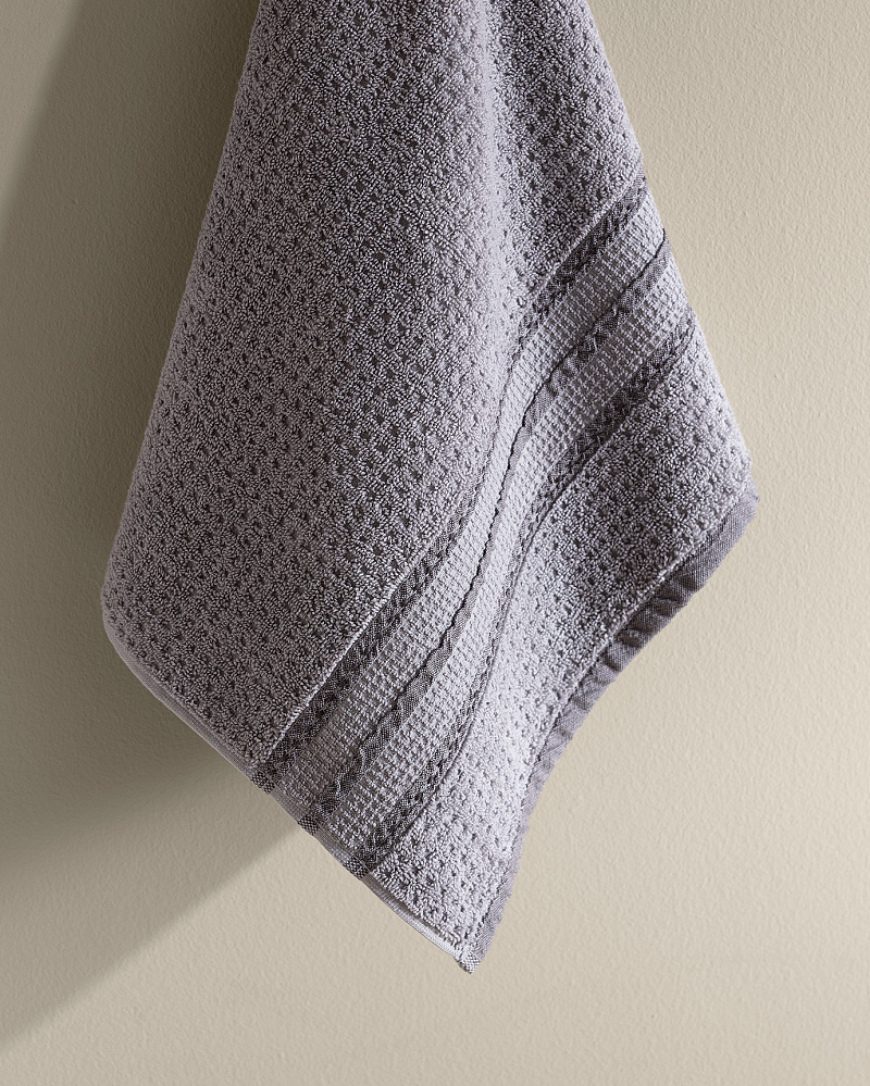 Полотенце для лица Alissa 50x76 см. - серое