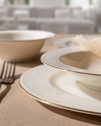 Столовый сервиз Relief из 24 предметов, фарфор