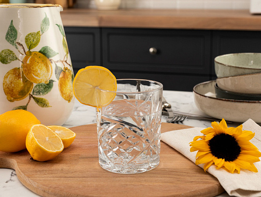 Набор стаканов для воды Aron 4 шт., 370 мл