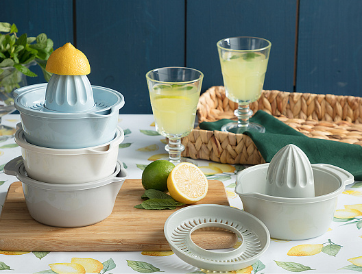 Соковыжималка для цитрусовых Lela 16,5x14x11,5 см. - экрю