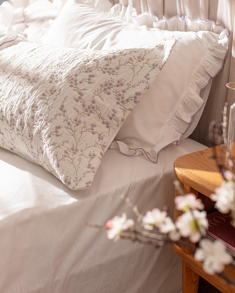 Комплект постельного белья двуспальный 240x260 см, - хлопок, полиэстер