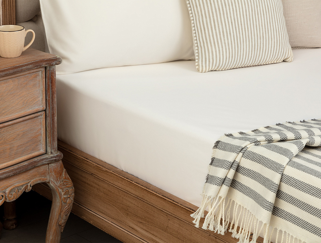 Простыня двуспальная Dorothy 240x260 см, - хлопок