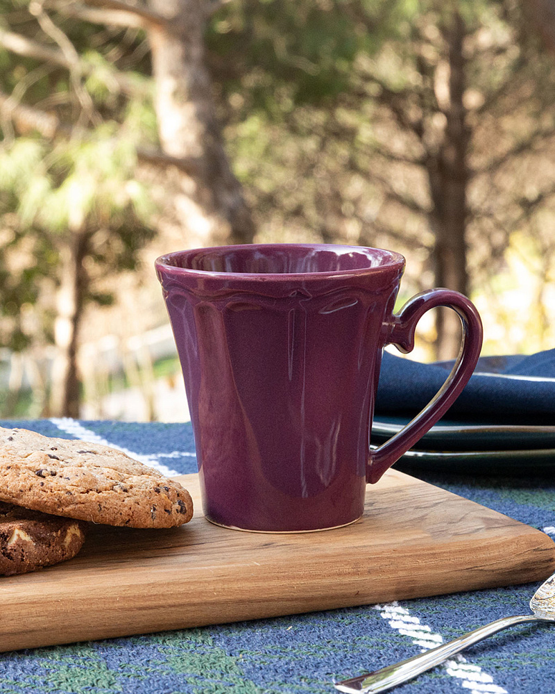 Кружка Violet 260 мл. - сливовая