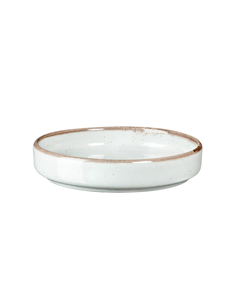 Набор блюдец Droit 10 см, из 4 шт - серый