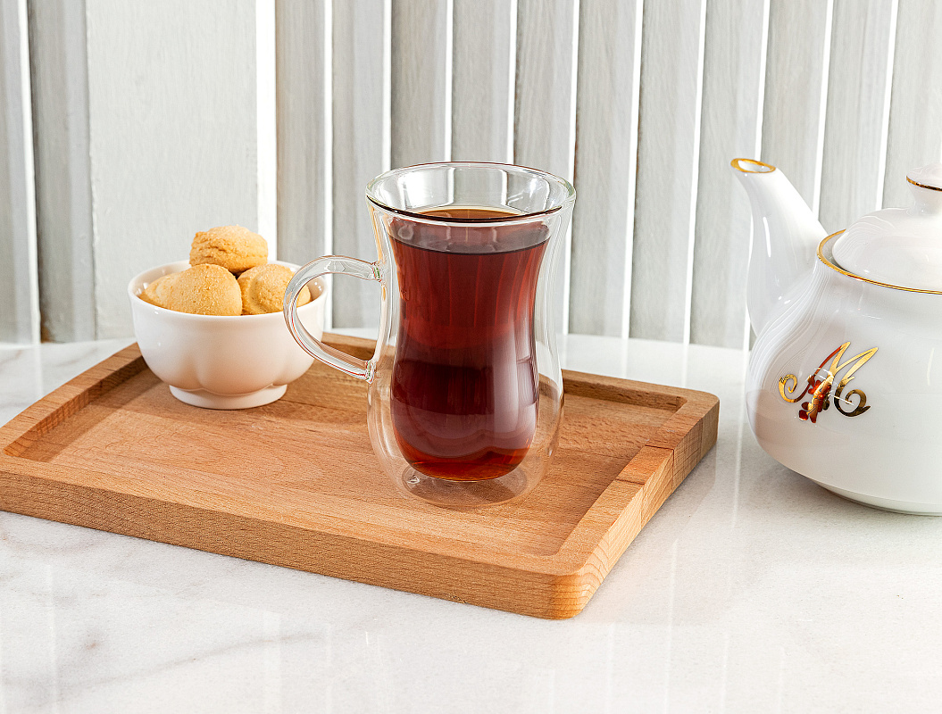 Двойная стеклянная чашка Benito 200мл