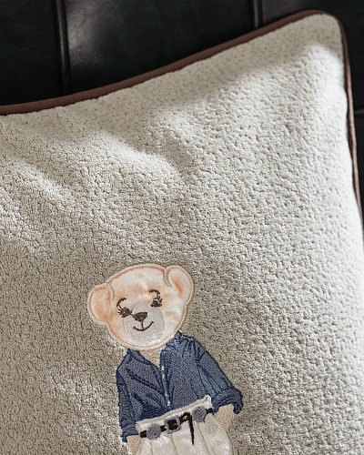 Декоративная наволочка Melay 43x43 см. - серая