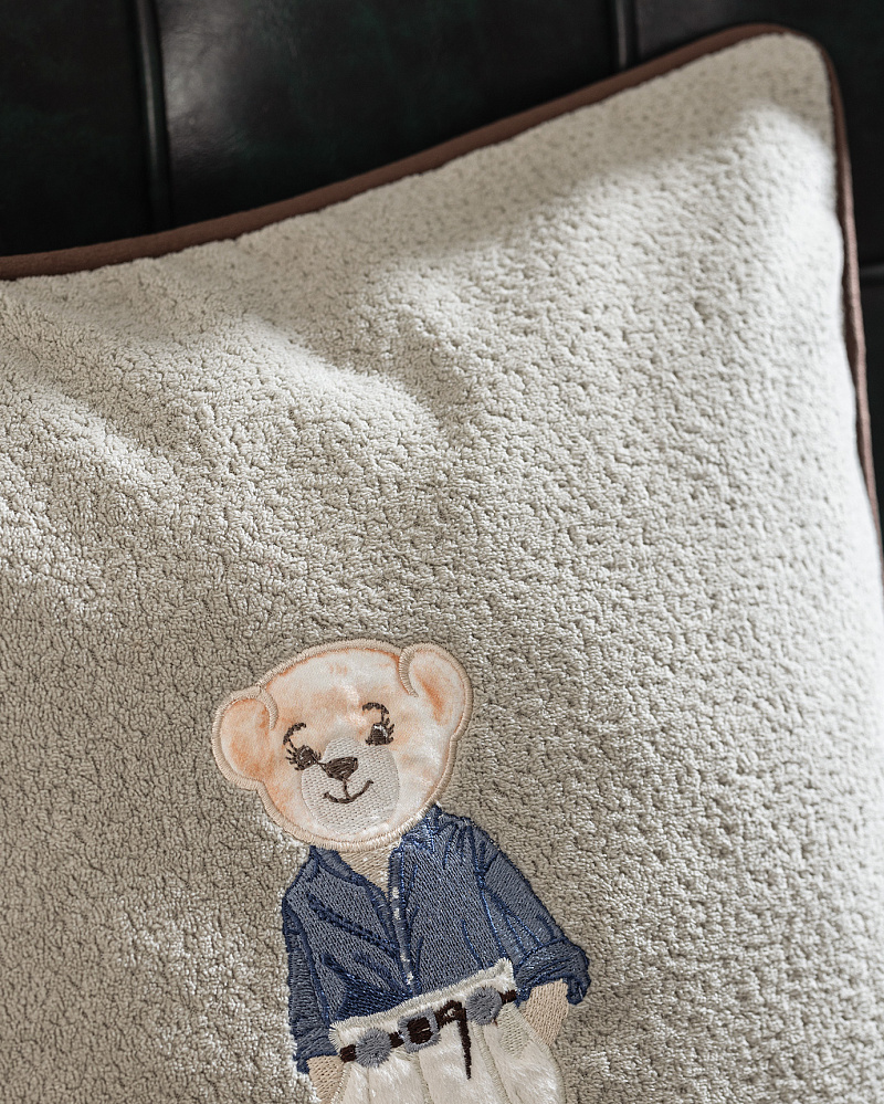 Декоративная наволочка Melay 43x43 см. - серая