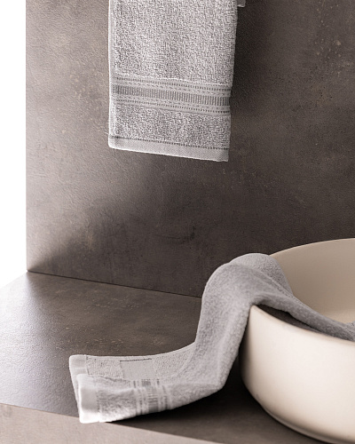 Набор полотенце для рук Joetta из 2 шт., 30x46 см. - светло-серый