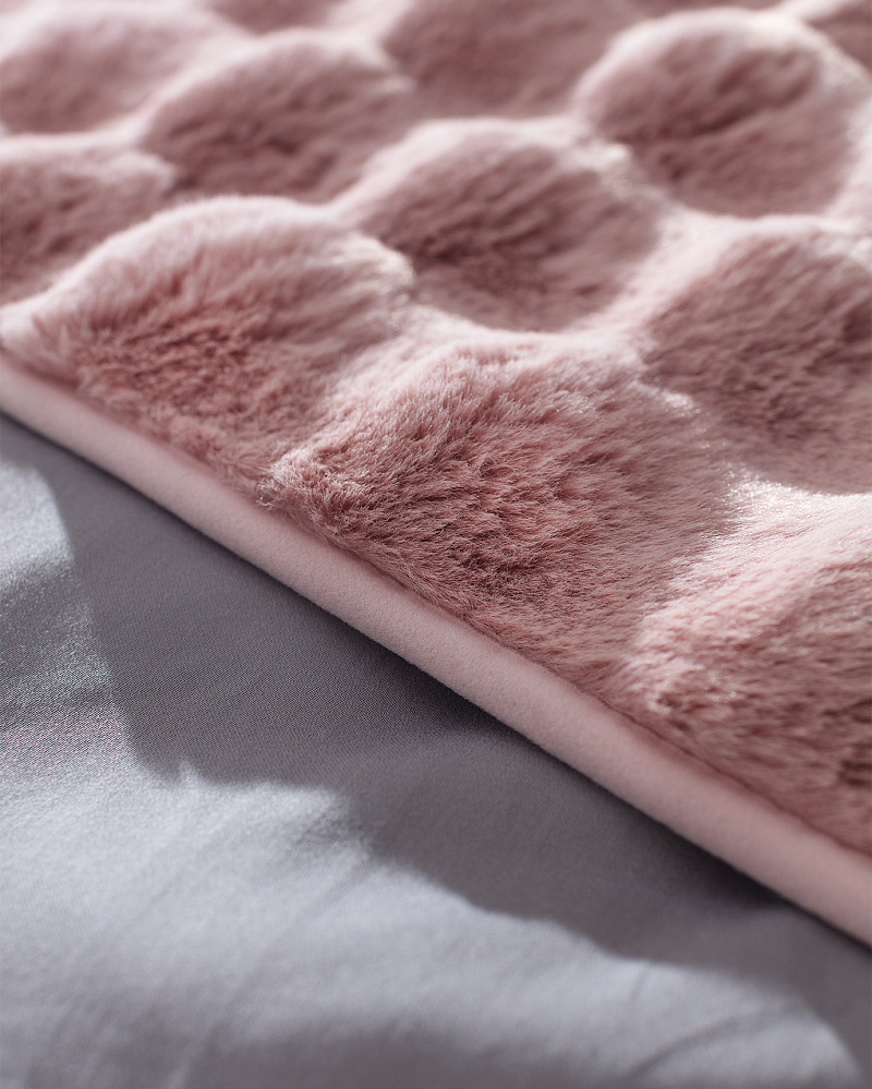 Покрывало-дорожка  Wissale 60x240 см, розовое