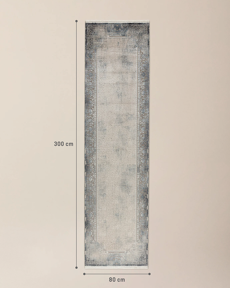Ковер Brantes 80x300 см, - вискоза, акрил