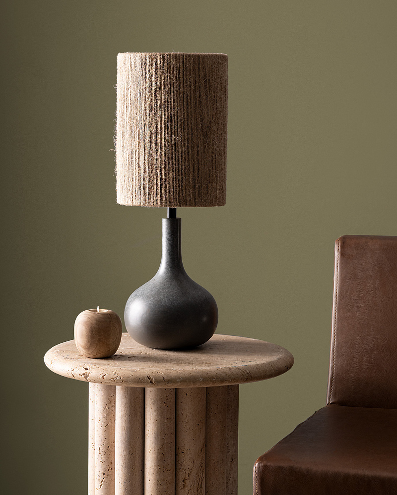 Лампа настольная Catherine 48x18x18 см. - бежевая