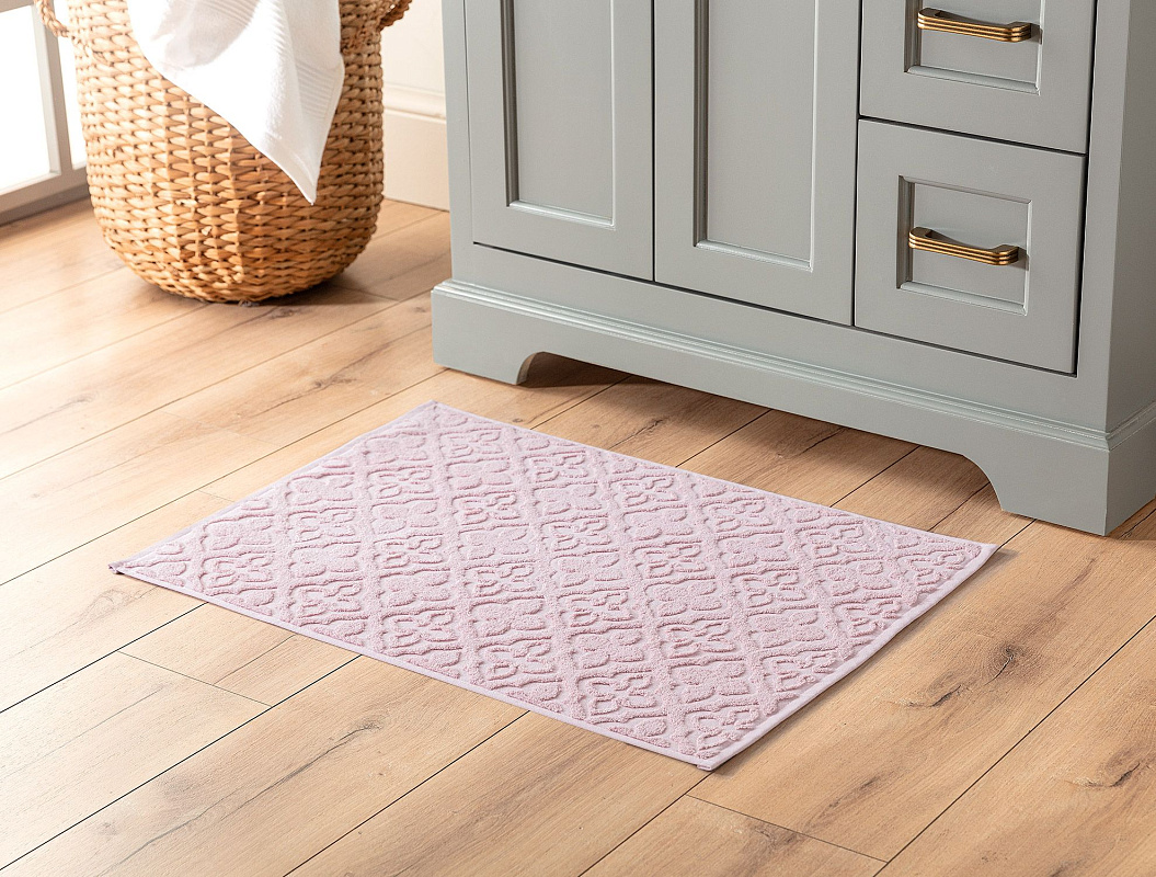 Полотенце для ног Rachel 50x70см - светло-сливовый