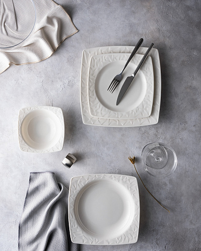 Столовый сервиз Nova из 24 предметов, фарфор