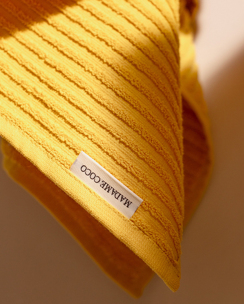 Полотенце для лица Carla 50x85 см. - желтое