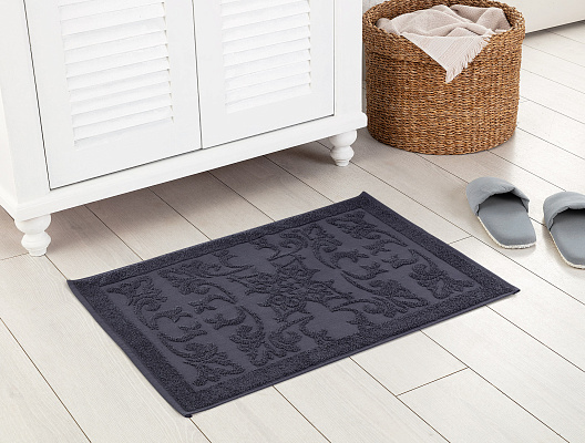 Полотенце для ног Berthe 50x70 см - антрацитовый