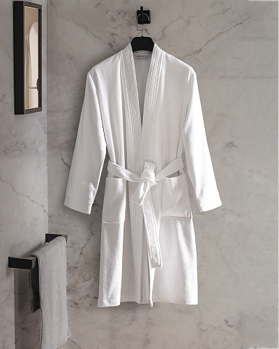 Халат-кимоно унисекс Hotel Collection L-XL р., белый