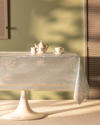 Скатерть Bukuria 140х200 см - голубая