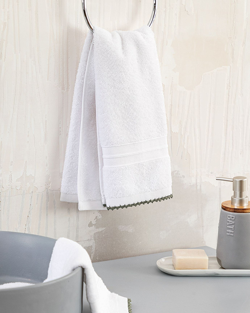 Полотенце для лица Bellamy 50x70см - экрю