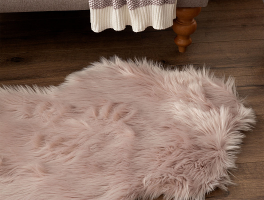 Плюшевый ковер Lela 60x90 см. - сливовый