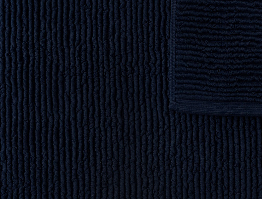 Полотенце для ног Charles 50x80см - темно-синие