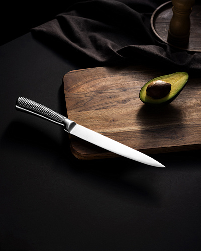 Нож для нарезки Garen 32,5 см. - нержавеющая сталь