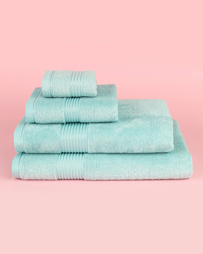 Банное полотенце Clarette 90x150 см. - мятное