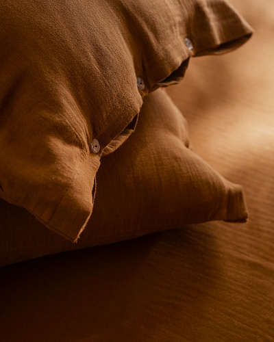 Комплект постельного белья полутораспальный Marla Müslin 90x200 см, хлопок