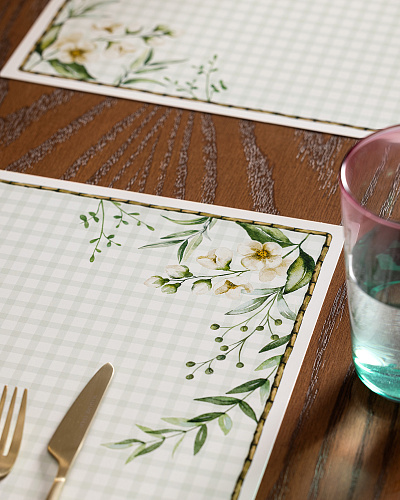 Набор сервировочных ковриков Bern из 4 шт., 42x29 см. - полиэстер